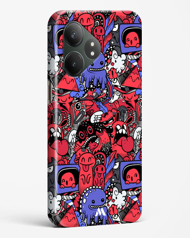 Monster Doodles Hard Case Phone Cover (Realme)