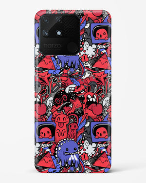 Monster Doodles Hard Case Phone Cover-(Realme)