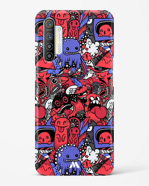 Monster Doodles Hard Case Phone Cover (Realme)