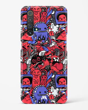 Monster Doodles Hard Case Phone Cover-(Realme)