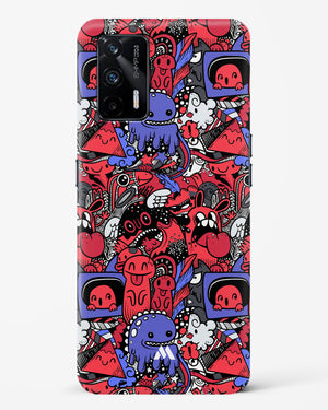 Monster Doodles Hard Case Phone Cover (Realme)