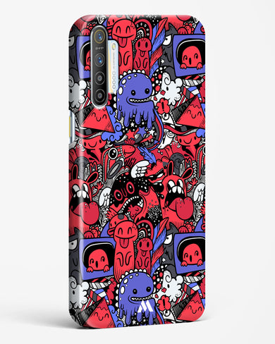 Monster Doodles Hard Case Phone Cover (Realme)