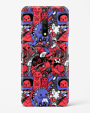 Monster Doodles Hard Case Phone Cover (Realme)