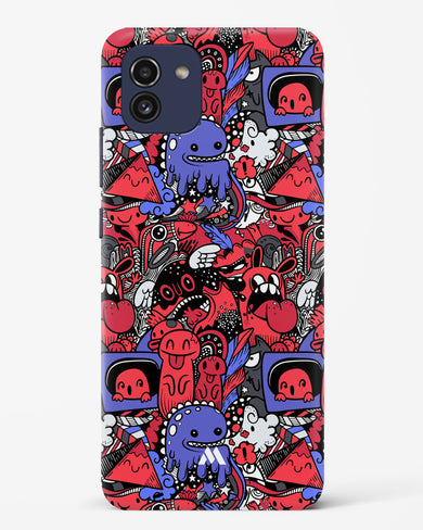 Monster Doodles Hard Case Phone Cover-(Samsung)