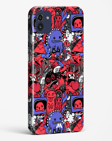 Monster Doodles Hard Case Phone Cover-(Samsung)