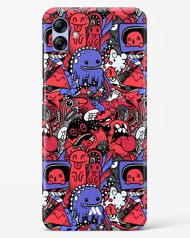 Monster Doodles Hard Case Phone Cover-(Samsung)