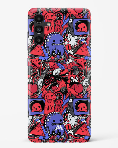 Monster Doodles Hard Case Phone Cover-(Samsung)