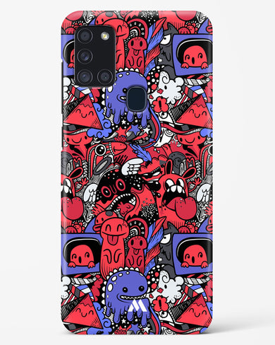 Monster Doodles Hard Case Phone Cover-(Samsung)