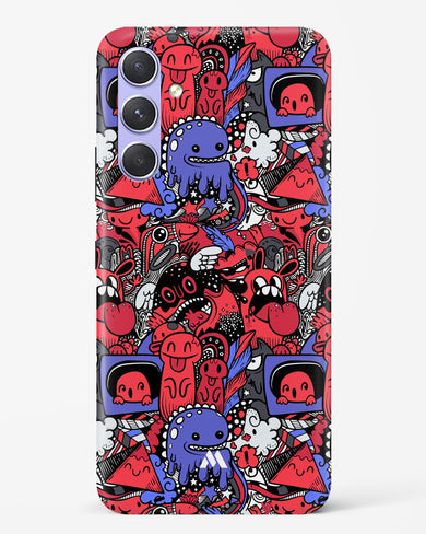 Monster Doodles Hard Case Phone Cover-(Samsung)