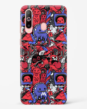 Monster Doodles Hard Case Phone Cover-(Samsung)