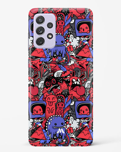 Monster Doodles Hard Case Phone Cover-(Samsung)