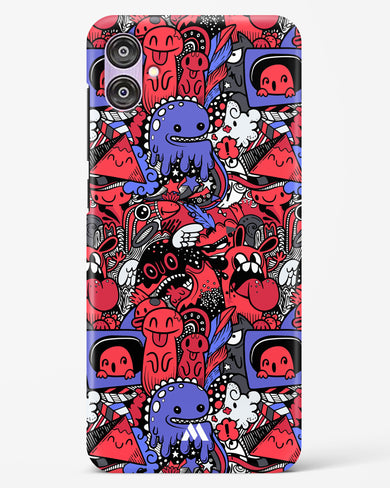 Monster Doodles Hard Case Phone Cover-(Samsung)