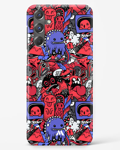 Monster Doodles Hard Case Phone Cover-(Samsung)