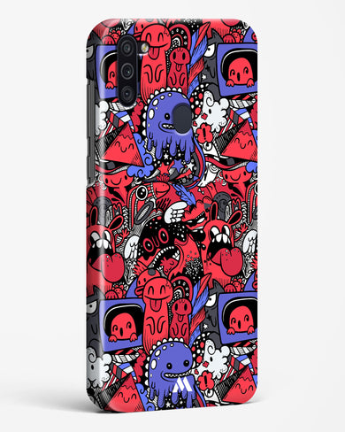 Monster Doodles Hard Case Phone Cover-(Samsung)