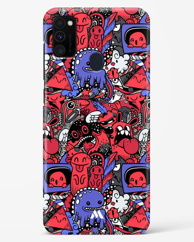 Monster Doodles Hard Case Phone Cover-(Samsung)