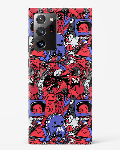 Monster Doodles Hard Case Phone Cover-(Samsung)