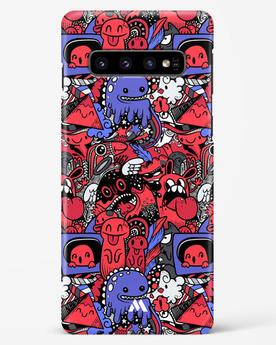 Monster Doodles Hard Case Phone Cover-(Samsung)