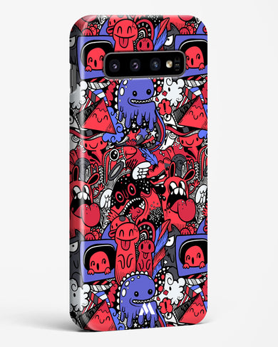 Monster Doodles Hard Case Phone Cover-(Samsung)