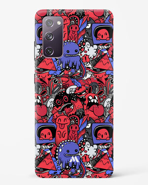 Monster Doodles Hard Case Phone Cover-(Samsung)