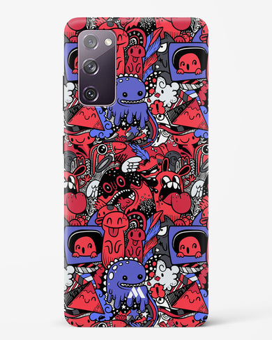 Monster Doodles Hard Case Phone Cover-(Samsung)