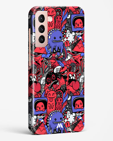 Monster Doodles Hard Case Phone Cover-(Samsung)