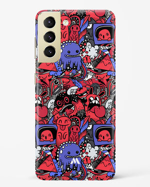 Monster Doodles Hard Case Phone Cover-(Samsung)