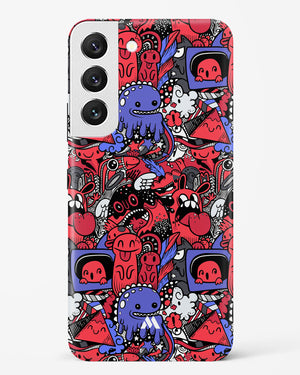 Monster Doodles Hard Case Phone Cover-(Samsung)