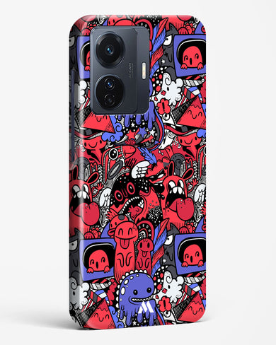 Monster Doodles Hard Case Phone Cover-(Vivo)