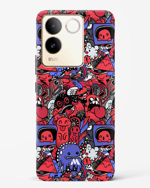 Monster Doodles Hard Case Phone Cover (Vivo)