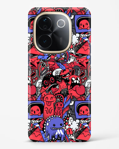 Monster Doodles Hard Case Phone Cover (Vivo)