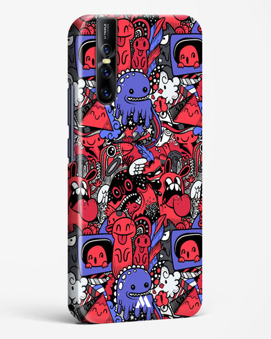 Monster Doodles Hard Case Phone Cover-(Vivo)