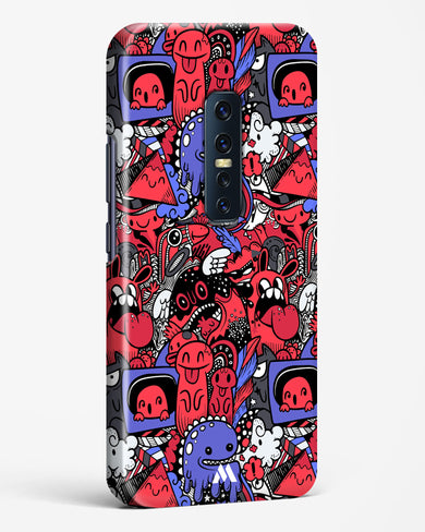 Monster Doodles Hard Case Phone Cover-(Vivo)