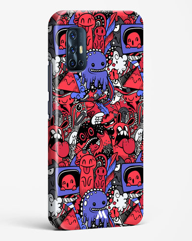 Monster Doodles Hard Case Phone Cover-(Vivo)