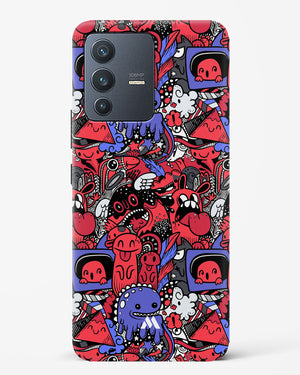 Monster Doodles Hard Case Phone Cover (Vivo)