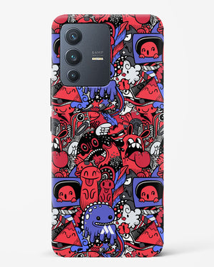 Monster Doodles Hard Case Phone Cover-(Vivo)