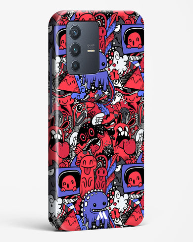 Monster Doodles Hard Case Phone Cover-(Vivo)