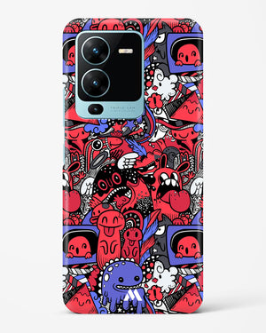 Monster Doodles Hard Case Phone Cover-(Vivo)