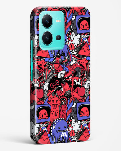 Monster Doodles Hard Case Phone Cover-(Vivo)