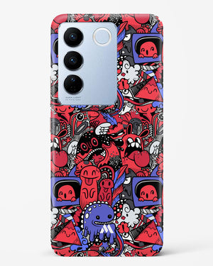 Monster Doodles Hard Case Phone Cover-(Vivo)