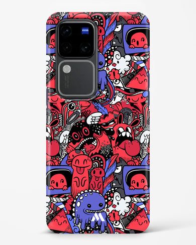 Monster Doodles Hard Case Phone Cover (Vivo)
