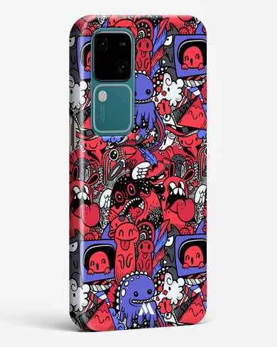 Monster Doodles Hard Case Phone Cover (Vivo)