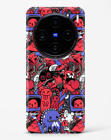 Monster Doodles Hard Case Phone Cover (Vivo)