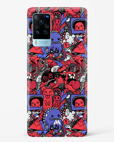 Monster Doodles Hard Case Phone Cover-(Vivo)