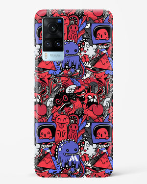 Monster Doodles Hard Case Phone Cover-(Vivo)