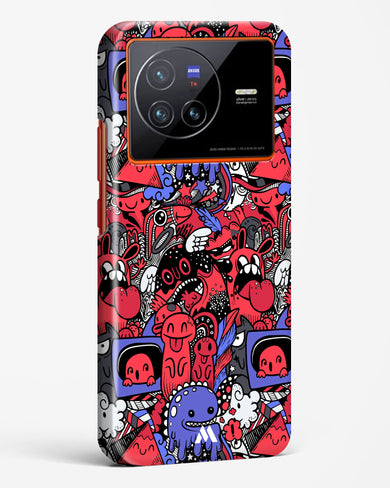 Monster Doodles Hard Case Phone Cover-(Vivo)