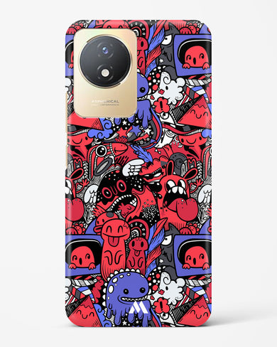 Monster Doodles Hard Case Phone Cover-(Vivo)