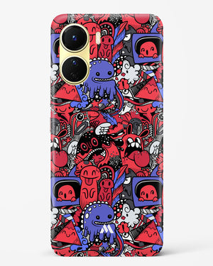 Monster Doodles Hard Case Phone Cover-(Vivo)