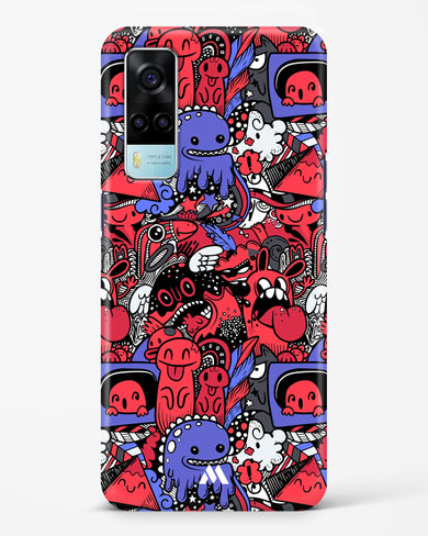 Monster Doodles Hard Case Phone Cover (Vivo)