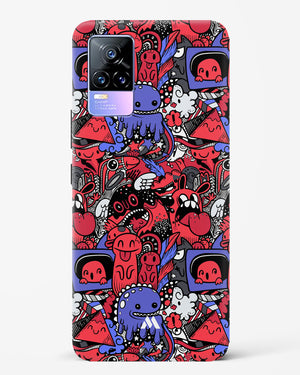 Monster Doodles Hard Case Phone Cover-(Vivo)