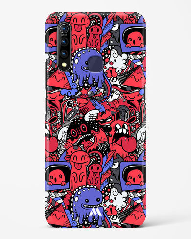 Monster Doodles Hard Case Phone Cover-(Vivo)